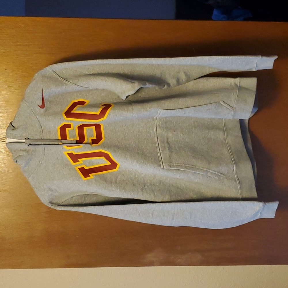 Nike USC men Club Fleece Hoody gray New with tags